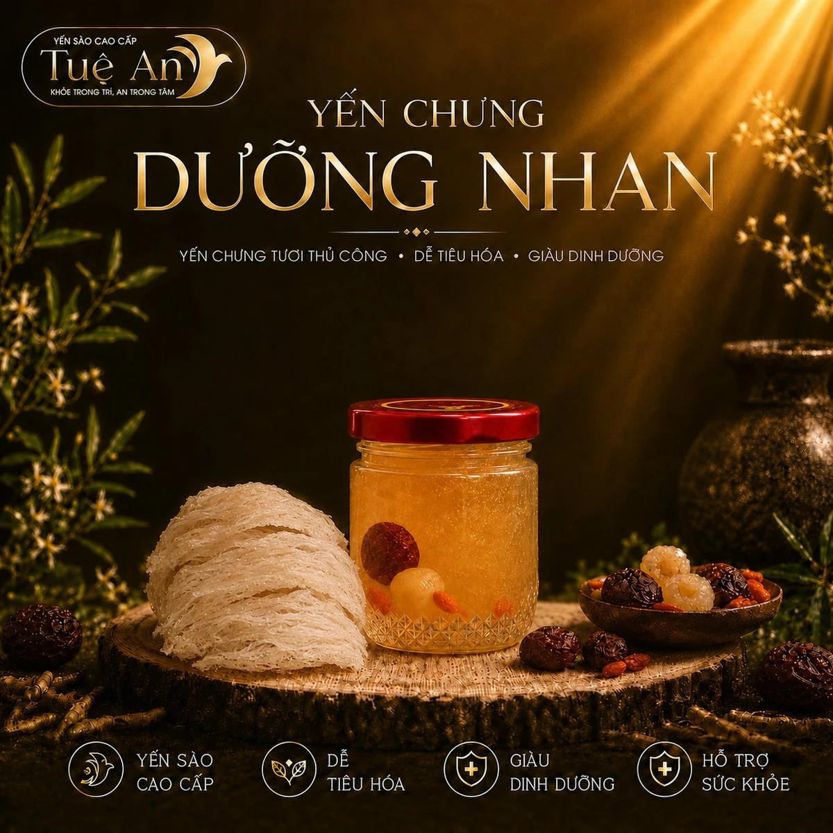 Yến chưng Dưỡng Nhan Tuệ An