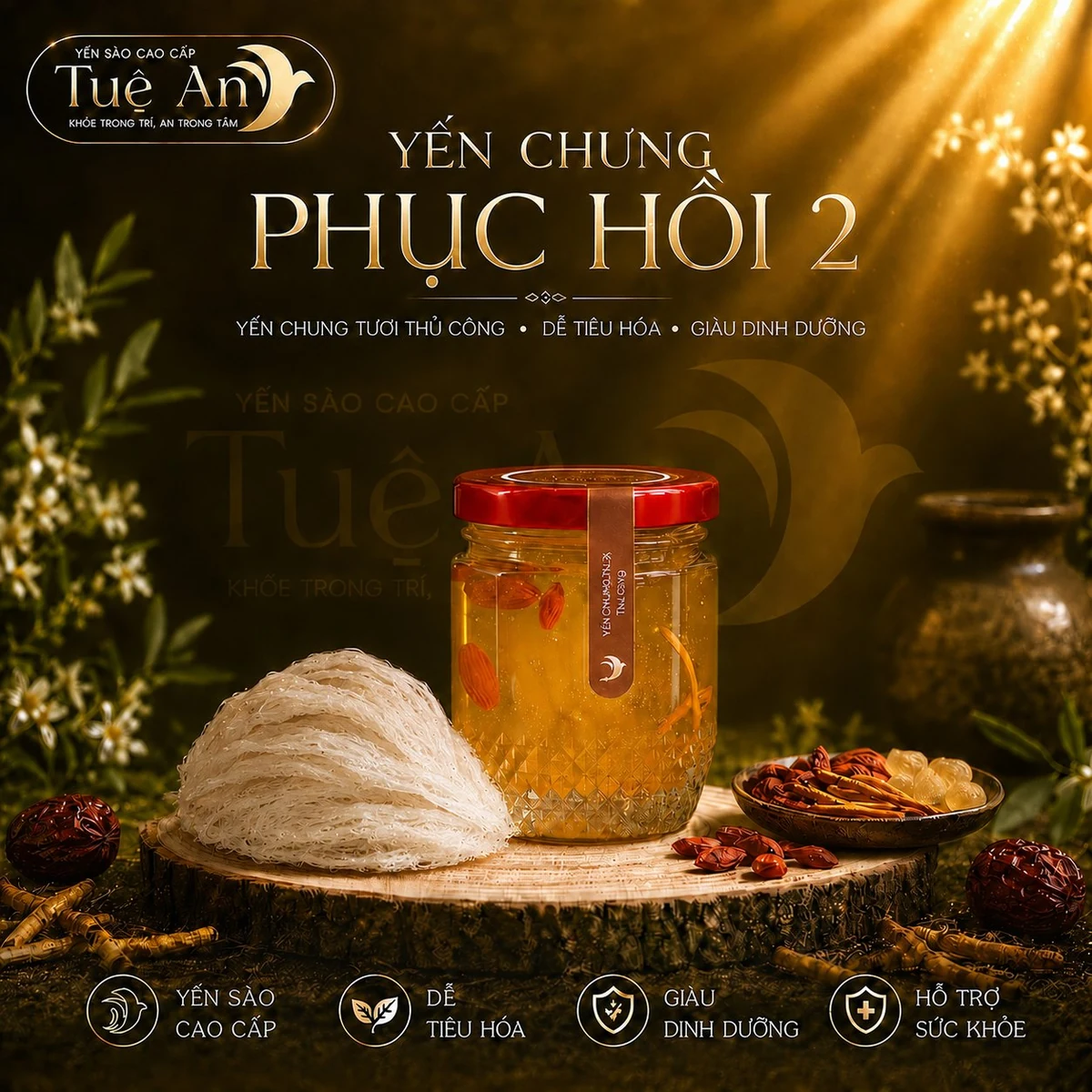 Yến chưng Phục Hồi 2 Tuệ An